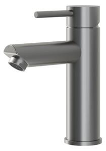 BATH DELUXE BATH DELUXE 28-017-03-73-02 - Kran do umywalki RINGSTED 17,8 cm proszkowo szary BT0048