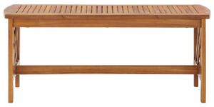 Stolik kawowy, 102x50x43 cm, lite drewno akacjowe