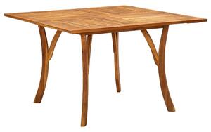 Stół ogrodowy, 120x120x75 cm, lite drewno akacjowe