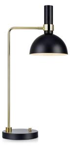 Markslöjd Markslöjd 106973 - Ściemnialna lampa stołowa LARRY 1xE27/60W/230V czarny/złoty ML0183