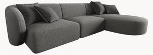 Narożna sofa modułowa z szenilu Chiara