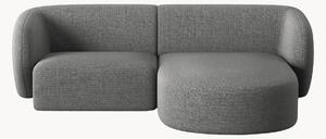 Narożna sofa modułowa z szenilu Chiara