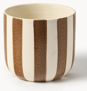 Ręcznie malowana osłonka na doniczkę Ellen, W 15 cm