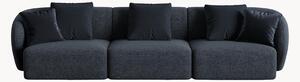 Sofa modułowa z szenilu Chiara (4-osobowa), S 266 cm