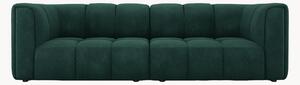 Sofa modułowa z szenilu Adams (3-osobowa), S 226 cm
