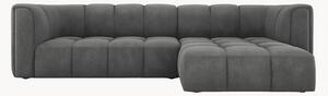 Narożna sofa modułowa z szenilu Adams