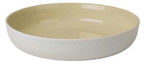 Beżowa ceramiczna miska do serwowania Blomus Sablo, ø 18,5 cm