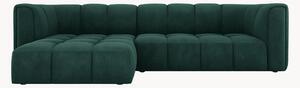 Narożna sofa modułowa z szenilu Adams