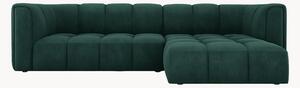 Narożna sofa modułowa z szenilu Adams