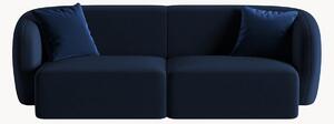 Sofa modułowa z weluru Chiara (2-osobowa), S 188 cm