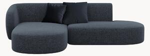 Narożna sofa modułowa z szenilu Chiara