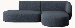 Narożna sofa modułowa z szenilu Chiara