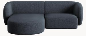 Narożna sofa modułowa z szenilu Chiara