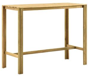 Stół barowy, 140x60x110 cm, impregnowane drewno sosnowe