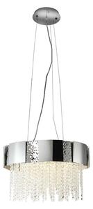 Milagro Żyrandol kryształowy na lince ASTOR 8xGU10/50W/230V srebrny MI0600