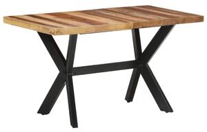 Stół jadalniany, 140x70x75 cm, drewno z miodowym wykończeniem