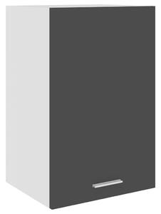 Szafka wisząca, czarna, 39,5x31x60 cm, płyta wiórowa