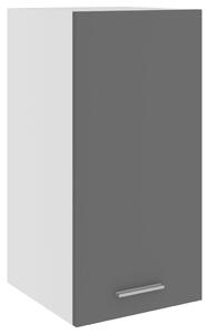 Szafka wisząca, szara, 29,5x31x60 cm, płyta wiórowa