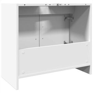 Szafka pod umywalkę, biała 63x29x55 cm, materiał drewnopochodny