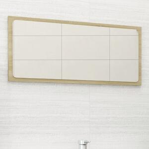 Lustro łazienkowe, dąb sonoma, 80x1,5x37 cm, płyta wiórowa