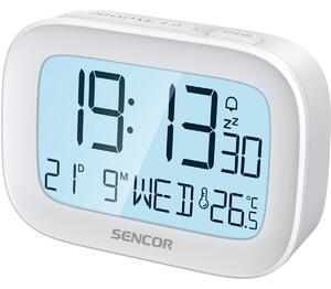 Zegar Sencor SDC 2200 z alarmem, biały