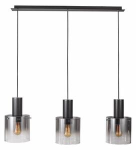 Italux ITALUX MD17076-3B BK - Żyrandol na lince JAVIER 3xE27/60W/230V IT0068