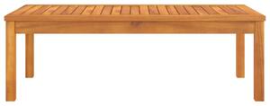 Stolik kawowy, 100 x 50 x 33 cm, lite drewno akacjowe