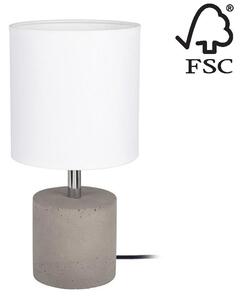 Spot-Light Spot-Light 6091936 - Lampa stołowa STRONG ROUND 1xE27/25W/230V beton SP0612