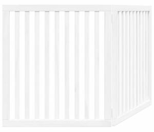 Składana bramka zabezpieczająca dla psa, 2 panele, biała, 160cm