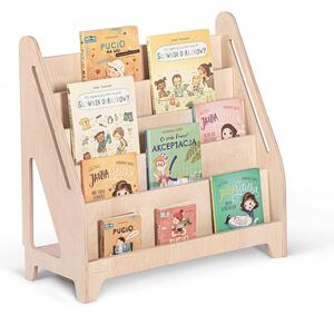 Biblioteczka Montessori dla dzieci LEA L naturalna