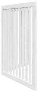 Składana bramka zabezpieczająca dla psa, 2 panele, biała, 160cm
