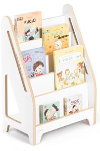 Biblioteczka Montessori dla dzieci LEA M biała