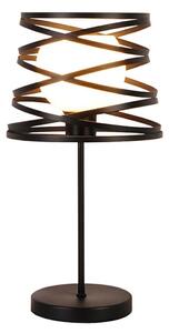 Candellux Lampa stołowa AKITA 1xE14/40W/230V czarny CA0316