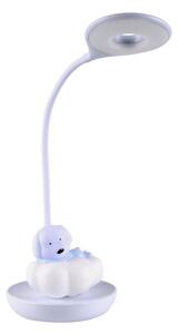 Polux LED Dziecięca lampka nocna ściemnialna DOG LED/2,5W/230V niebieski SA1359