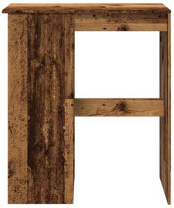 Stolik barowy z przegródkami, stere drewno, 90x47,5x103,5 cm