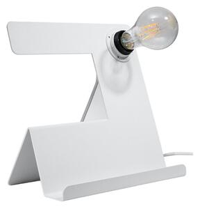 Sollux Lampa stołowa INCLINE 1xE27/60W/230V biała SLX0417