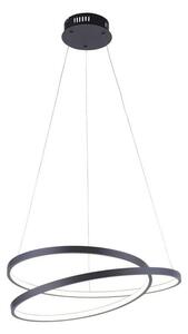 Paul Neuhaus Paul Neuhaus 2472-18 - LED Ściemniany żyrandol na lince ROMAN LED/30W/230V czarny W1757