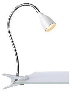 Markslöjd Markslöjd 106091 - LED Lampa stołowa z klipsem TULIP LED/3W/230V biały ML1029