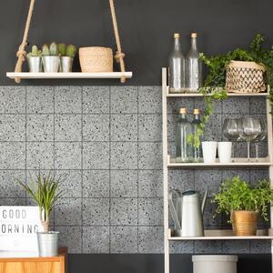 Zestaw naklejek na kafelki 60 szt. 10x10 cm Terrazo – Ambiance