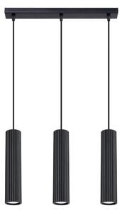 Czarna lampa wisząca Gleam – Sollux