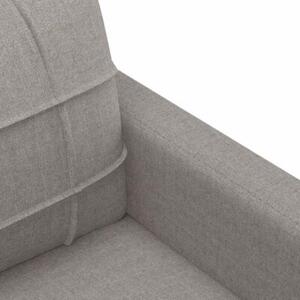 Sofa 3-osobowa, kolor taupe, 180 cm, tapicerowana tkaninÄ