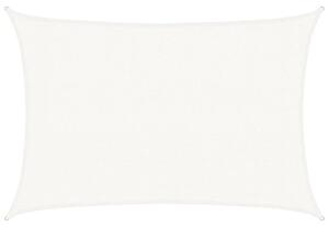 Żagiel przeciwsłoneczny, 160 g/m², biały, 3x4 m, hdpe