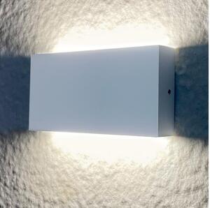 Polux LED Kinkiet zewnętrzny CHICAGO 2xLED/5,5W/230V IP44 biały SA1627