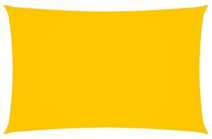 Prostokątny żagiel ogrodowy, tkanina Oxford, 2x5 m, żółty