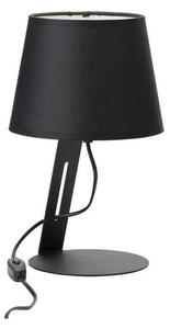 TK Lighting Lampa stołowa GRACIA 1xE27/60W/230V czarny TK5133
