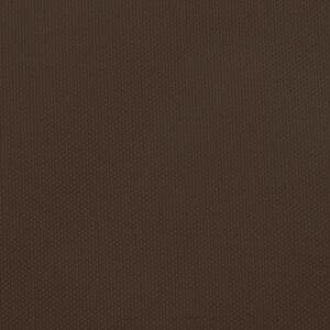 Trapezowy żagiel ogrodowy, tkanina Oxford, 4/5x4 m, brązowy