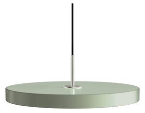 Jasnozielona lampa wisząca LED z metalowym kloszem ø 43 cm Asteria Medium – UMAGE