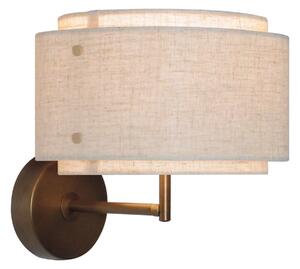 Lampa Ścienna DFTP by Nordlux, Takai, beżowy, sypialnia, tkanina | tekstylia, design