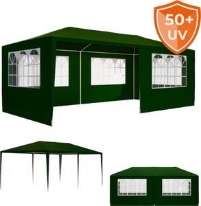 Namiot imprezowy NEAPOL, 3x6m, zielona