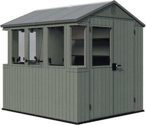 Domek ogrodowy Keter Potting Shed 2w1 zielony, z podog